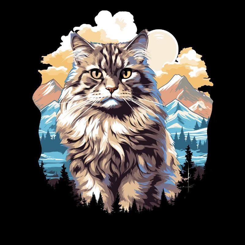 Chat sibérien Sibirische Katze