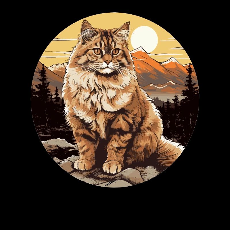 Chat sibérien Sibirische Katze