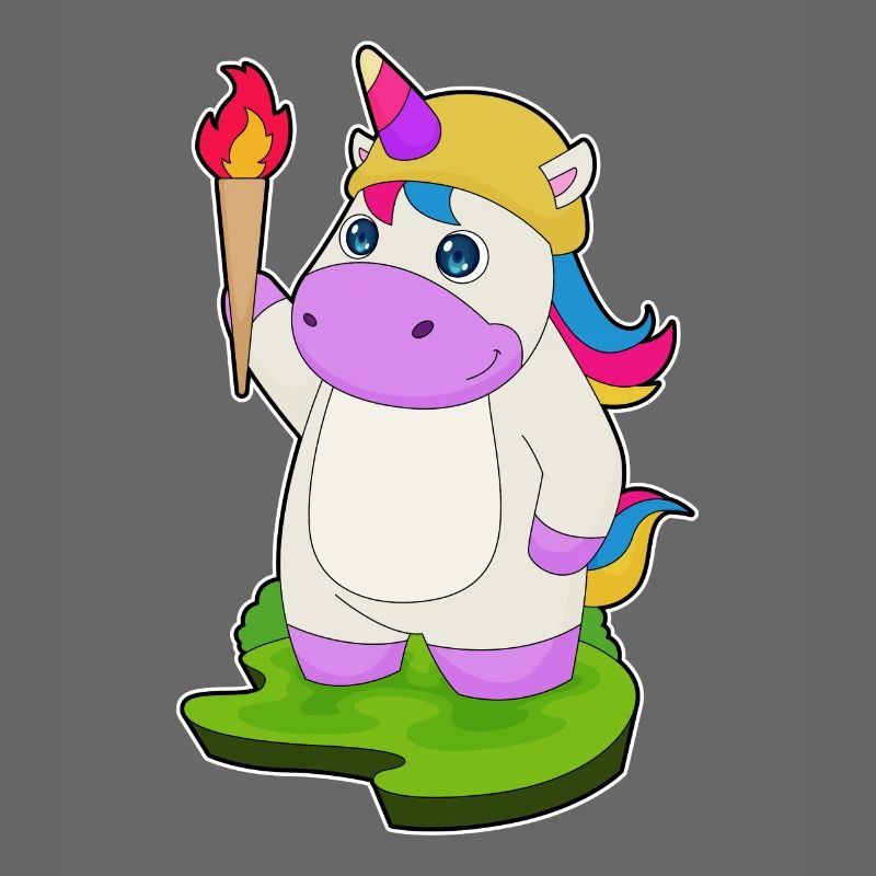Einhorn Fackel