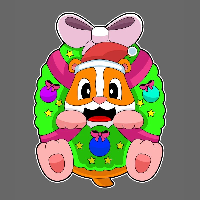 Arc de Noël Hamster
