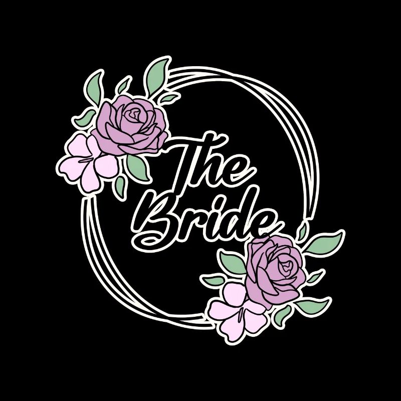 Motif de mariée
