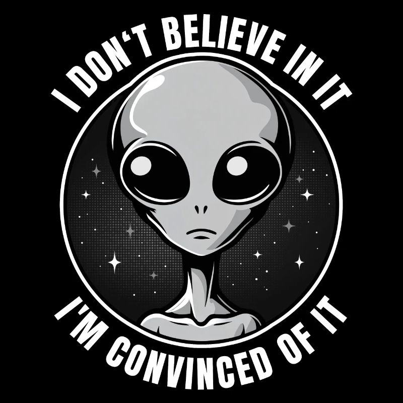 Alien Außerirdische Existenz Glauben Überzeugt
