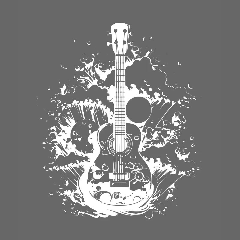 Ukulele Drawing