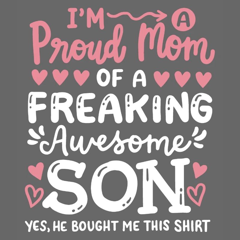 Stolze Mutter Sohn Muttertag