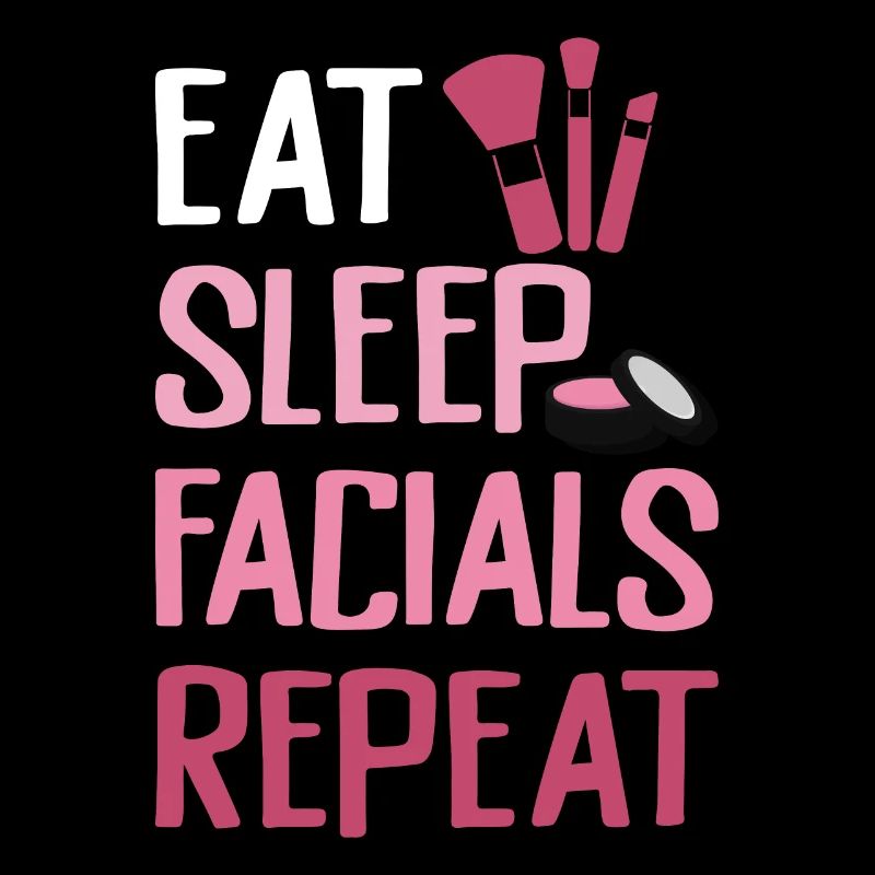 Manger Dormir Soins du visage Répéter