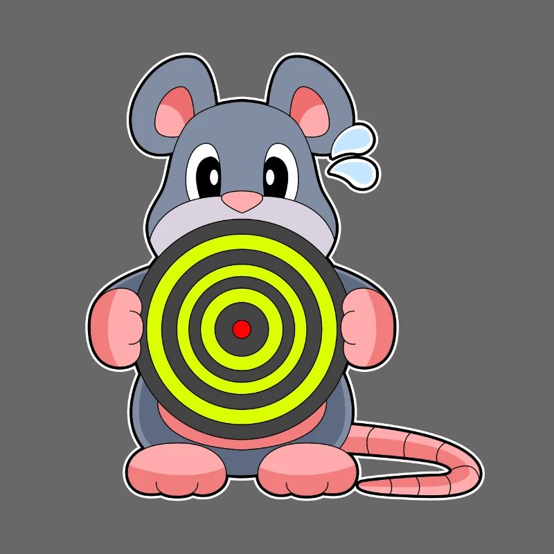 Maus Dart Dartscheibe