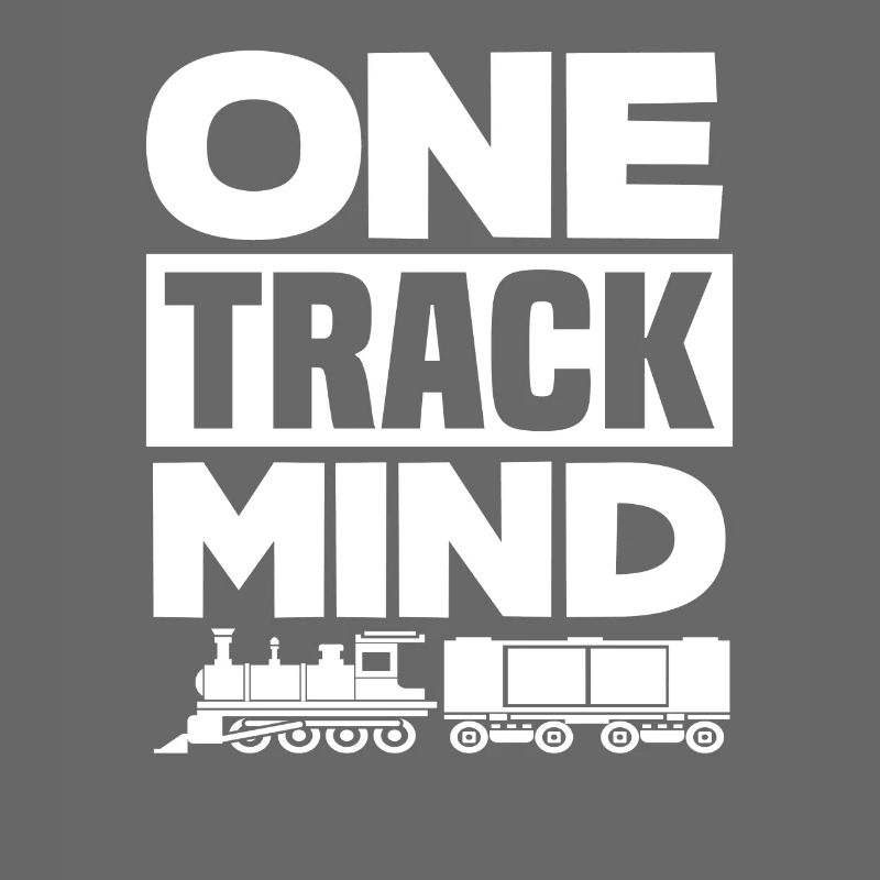 Single-track idea: railway, train