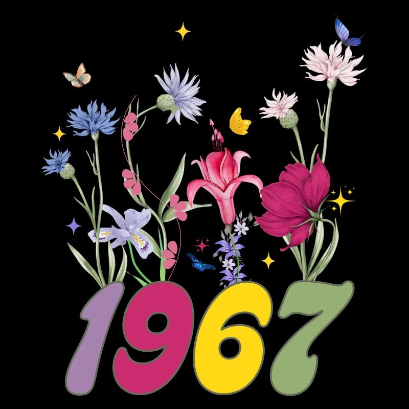 Année de naissance 1967 fleurs sauvages