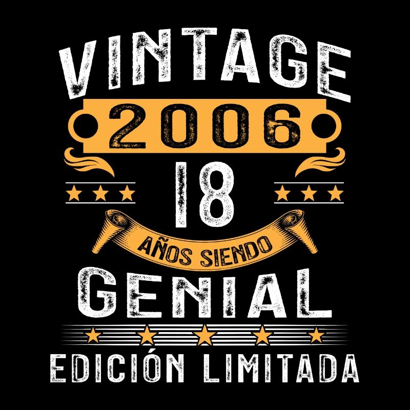 18 Year Old Birthday Gift 2006 Vintage