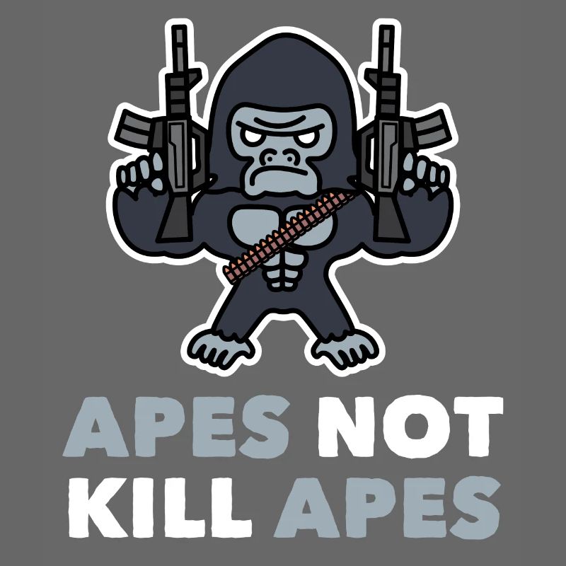 Monkey Chimpanzee Gorilla Apes Not Apes