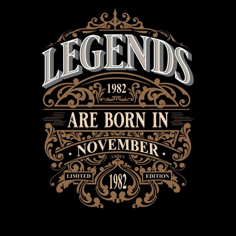 1982 Novembre Naissance Anniversaire Année de naissance