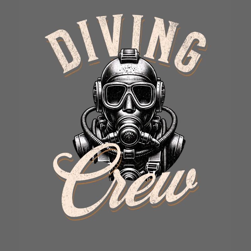 Diving Diver Crew Team