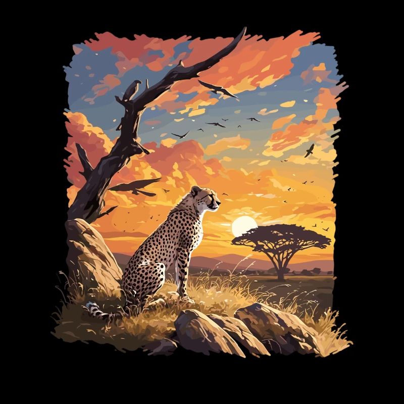 Guépard Geparde Gepard