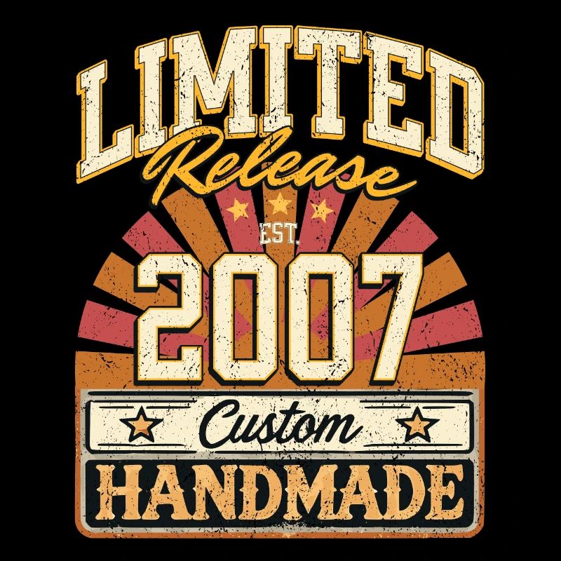 Limited 2007 Lustige Sprüche Geschenk Geburtstag
