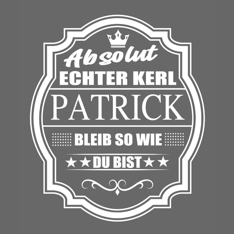 Absolument vrai gars Patrick, reste comme tu es