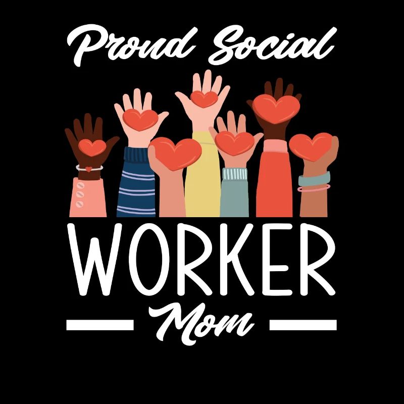 Proud social worker mom