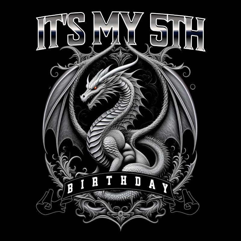 Drache 5. Geburtstag Drachen