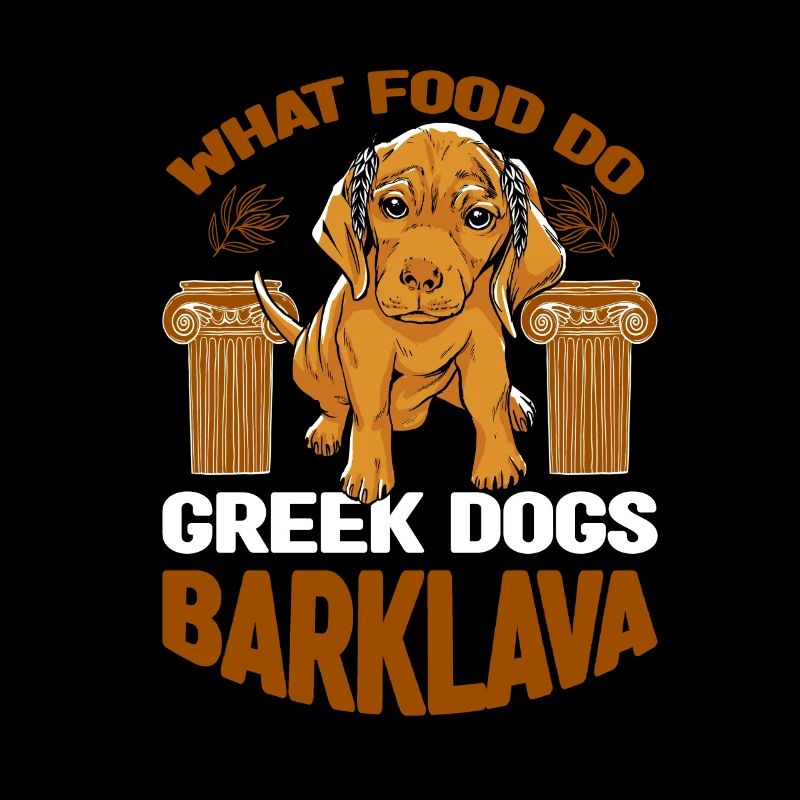 Nourriture Chiens Grecs Barklava Mythologie Grecque