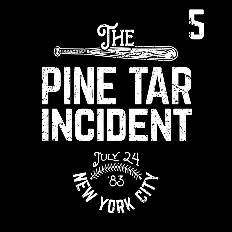 Pine Tar Incident Vintage 1983 Baseball Fan Gift