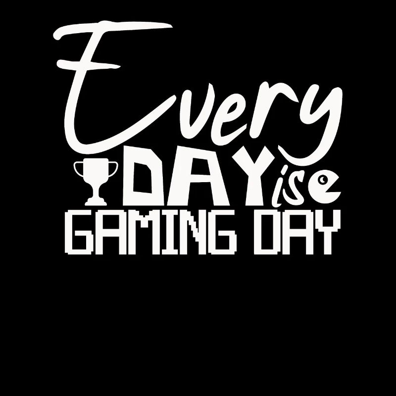 Gaming Zocker Jeder Tag ist ein Gaming-Tag