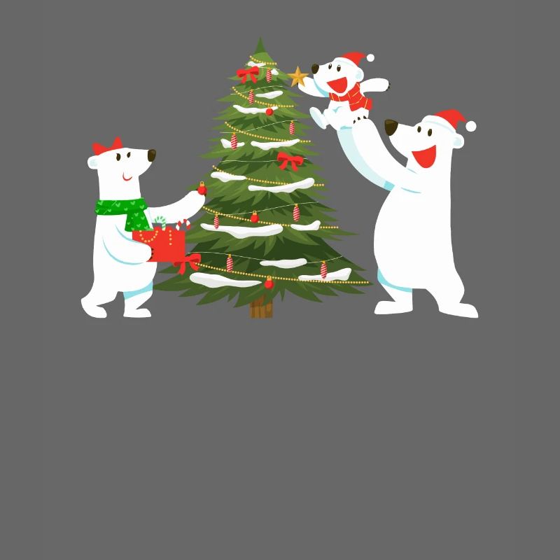 Eisbär Weihnachten