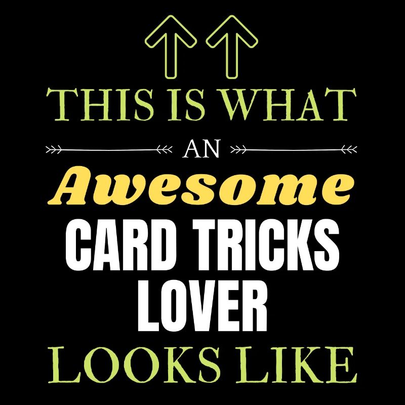 So sieht ein toller Card Tricks Liebhaber aus li