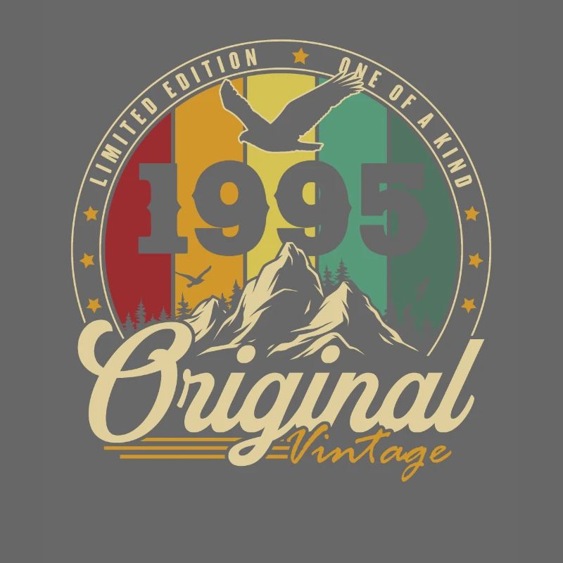 Original 1995 Vintage Retro Jubiläumsgeschenk