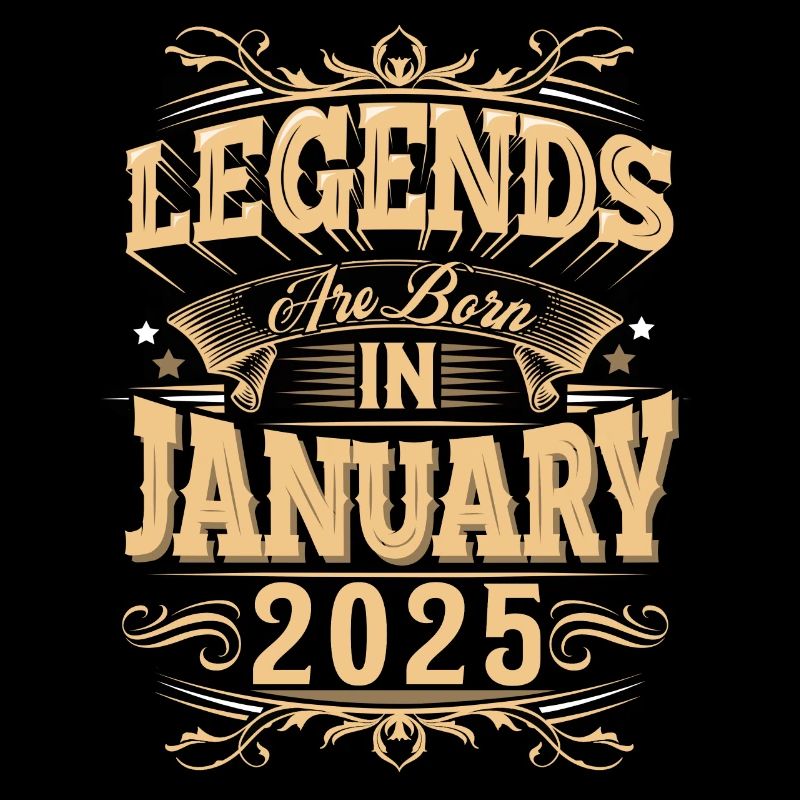 Légende de l’anniversaire de janvier 2025
