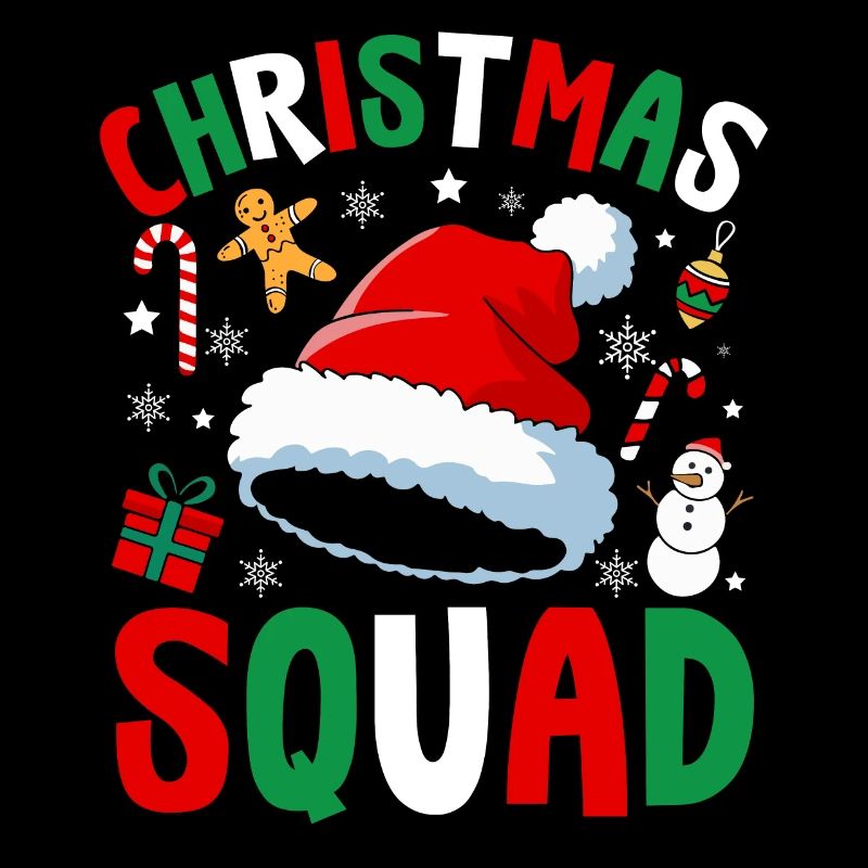 Christmas Squad Elf Santa