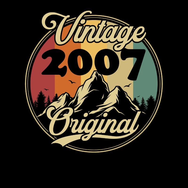 Vintage 2007 Original, Geburtstagsgeschenk
