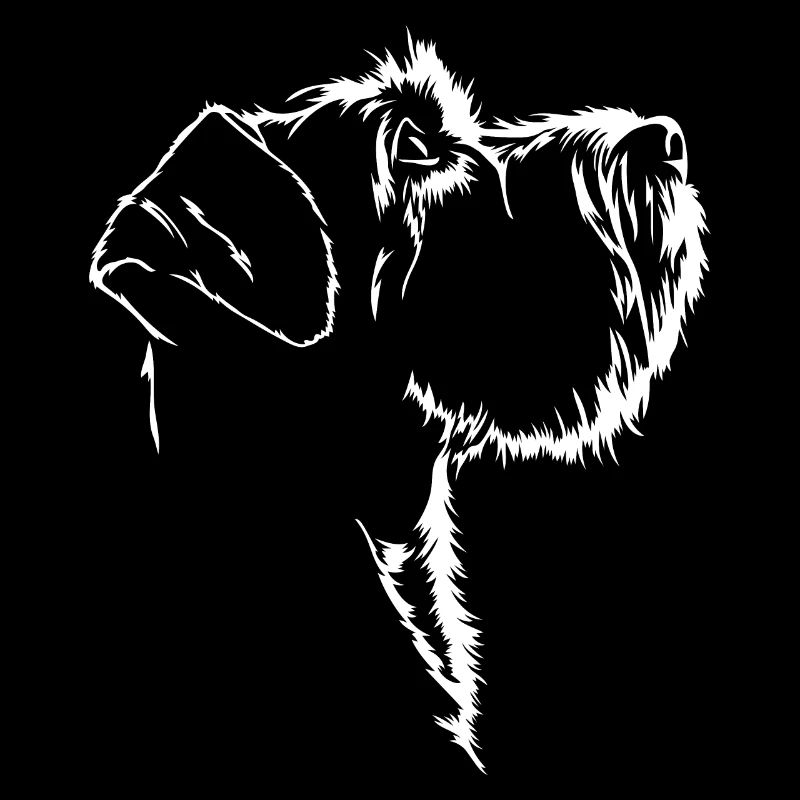 Schnauzer Silhouette Chien Chien Wilsigns