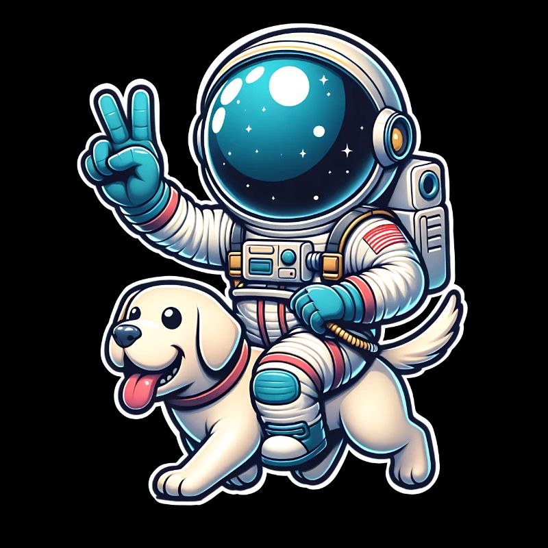 Astronaut Hund