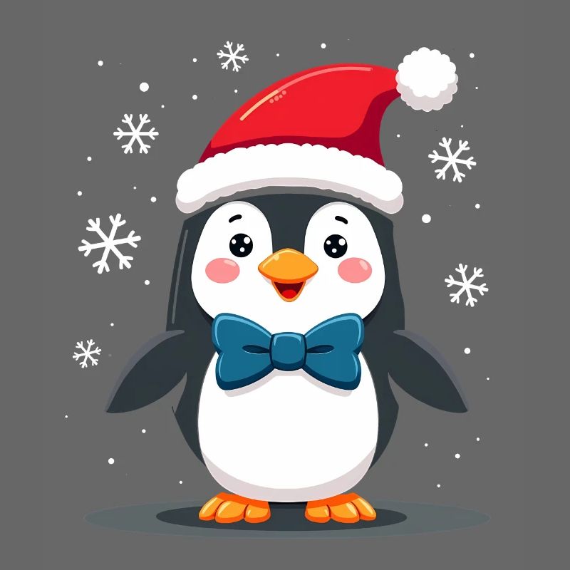 Pinguin Weihnachtshemd