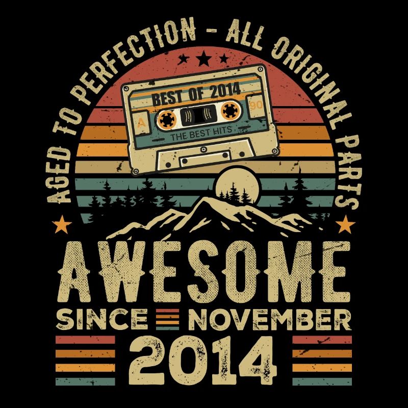 Genial seit November 2014 Geschenk November 2014