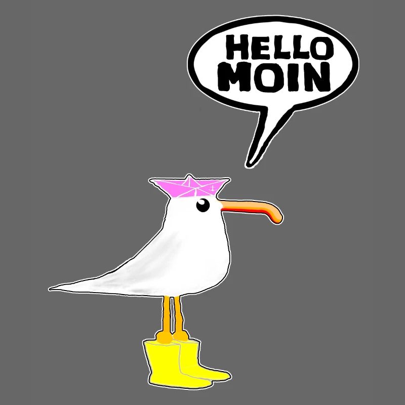 Hello Seagull Bottes en caoutchouc Bottes Hello Moin