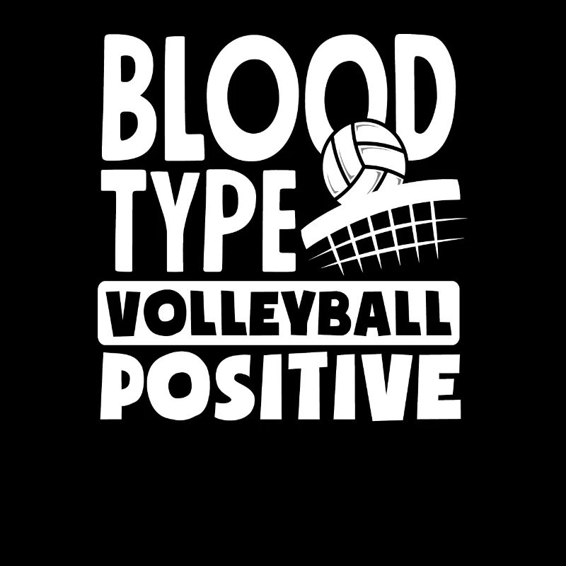 Blood Type Volleyball Positive