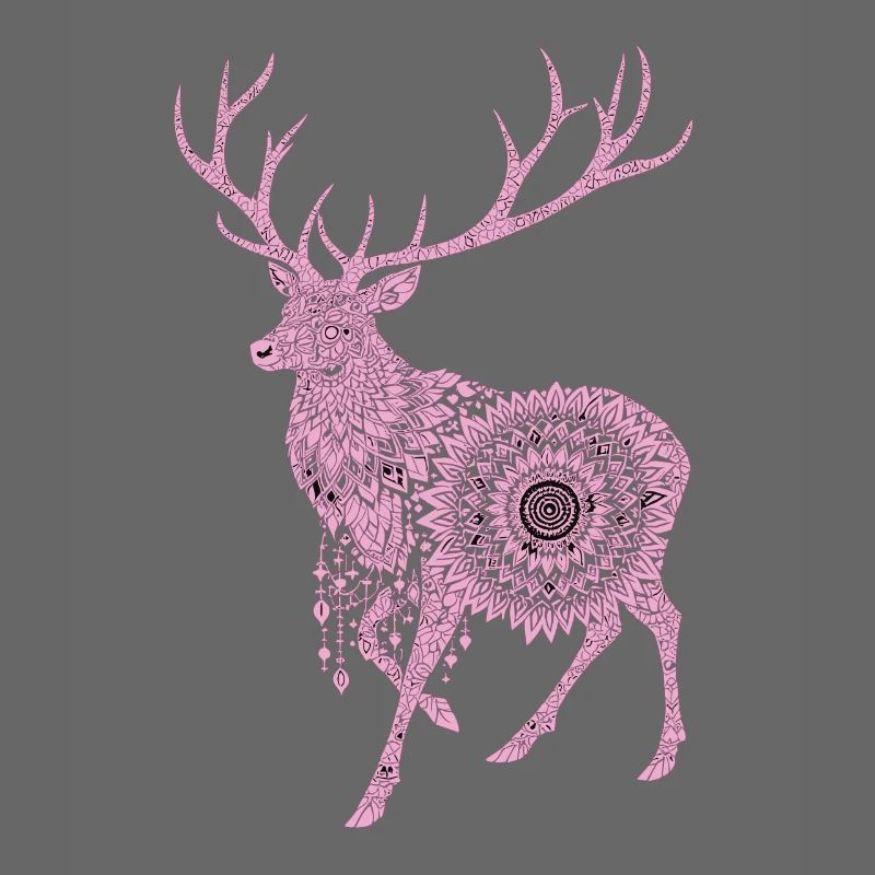 Mandala Deer Deer Mystical Madalas