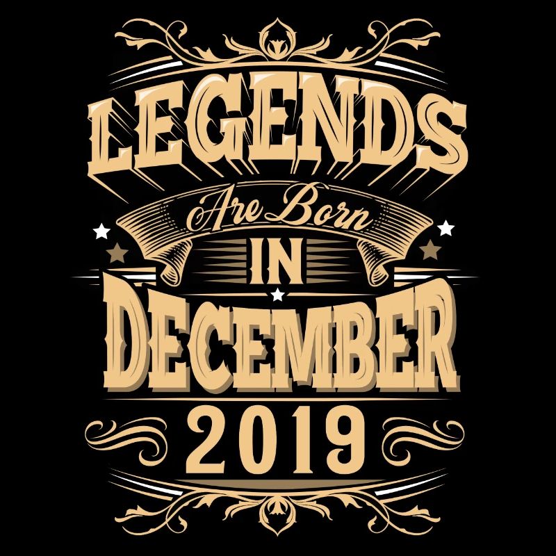 Légende de l’anniversaire de décembre 2019