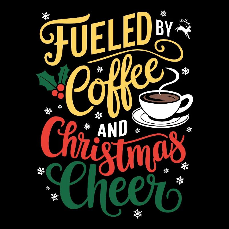 Alimenté par le café et la joie de Noël