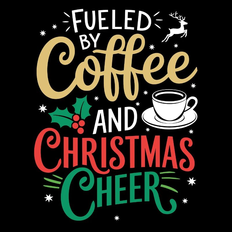 Alimenté par le café et la joie de Noël