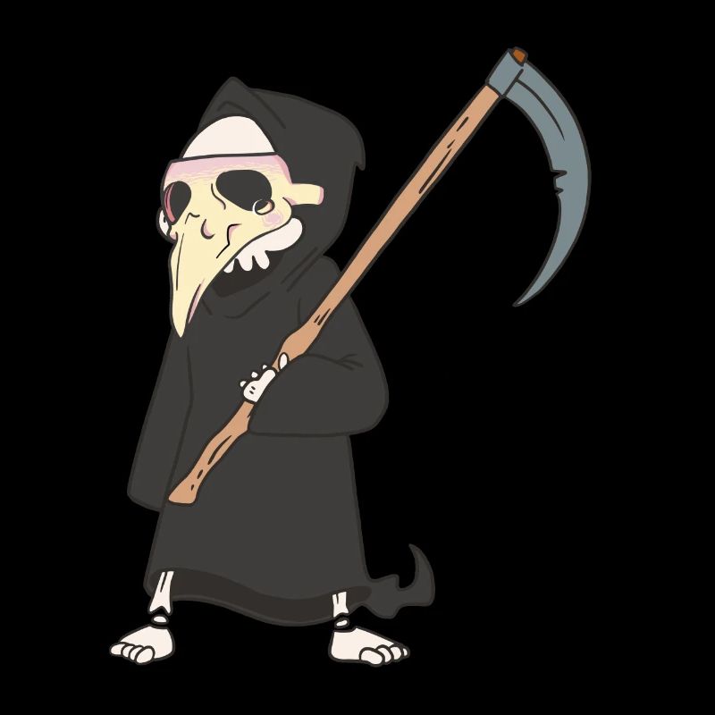 Halloween Medieval Plague Grim Reaper