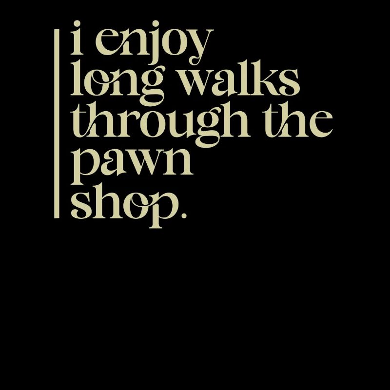 I enjoy long walks through the