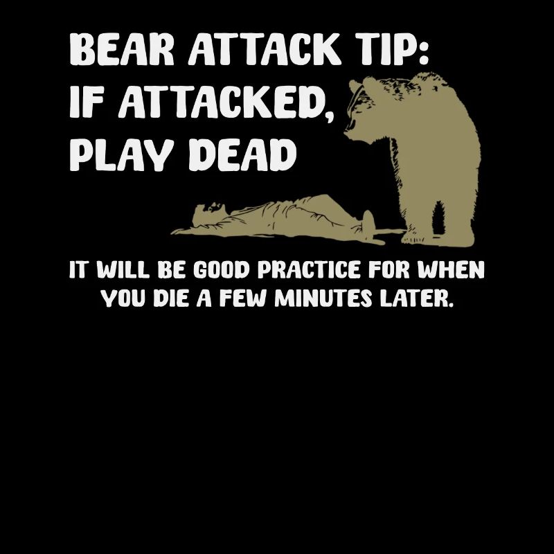 Bear Attack Tip: Feign Death for Attack