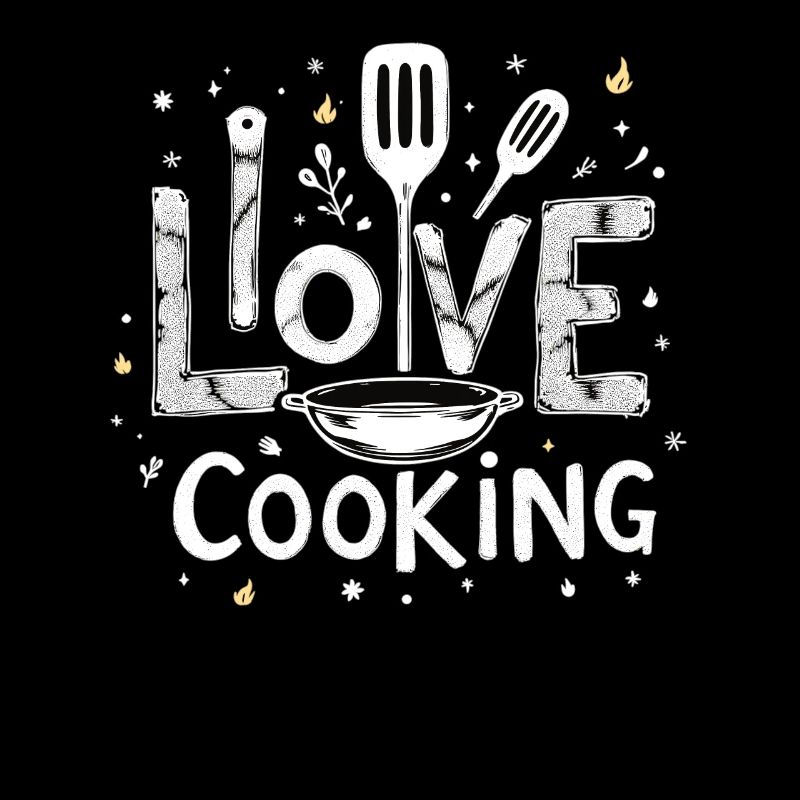 I Love Cooking Kochen Koch Küche Kochen Koch
