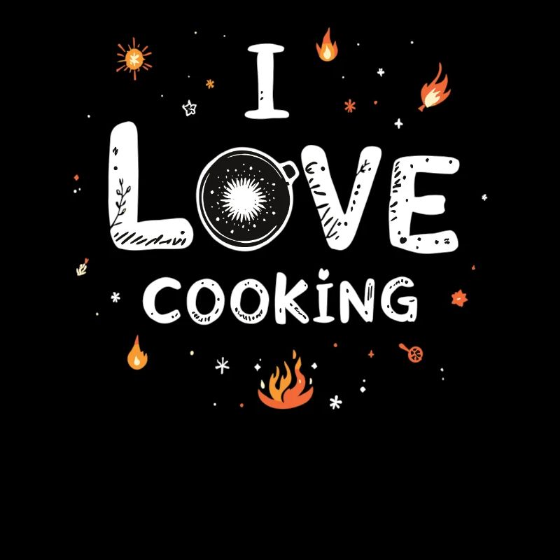 I Love Cooking Kochen Koch Küche Kochen Koch