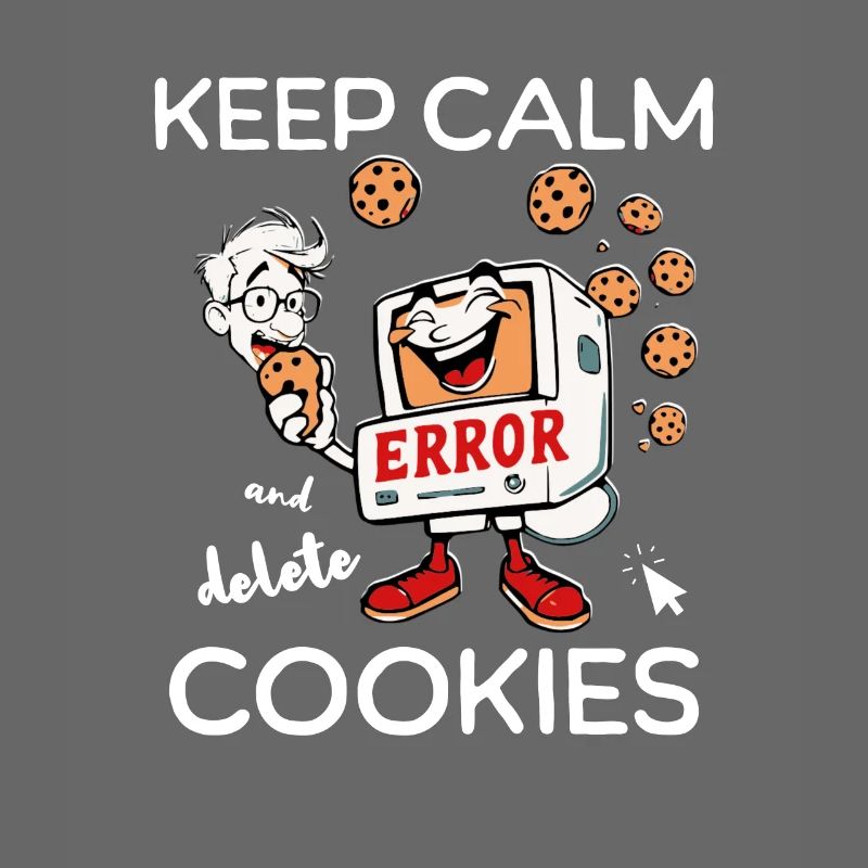 Keep Calm And Delete Cookies IT Nerd