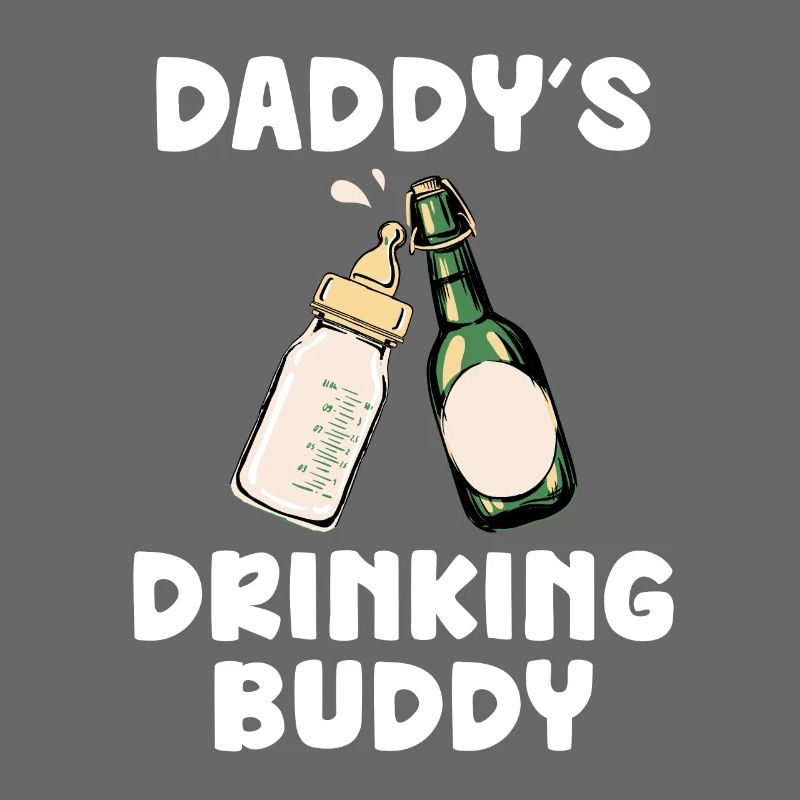 Le copain de boisson de papa drôle de bébé Design