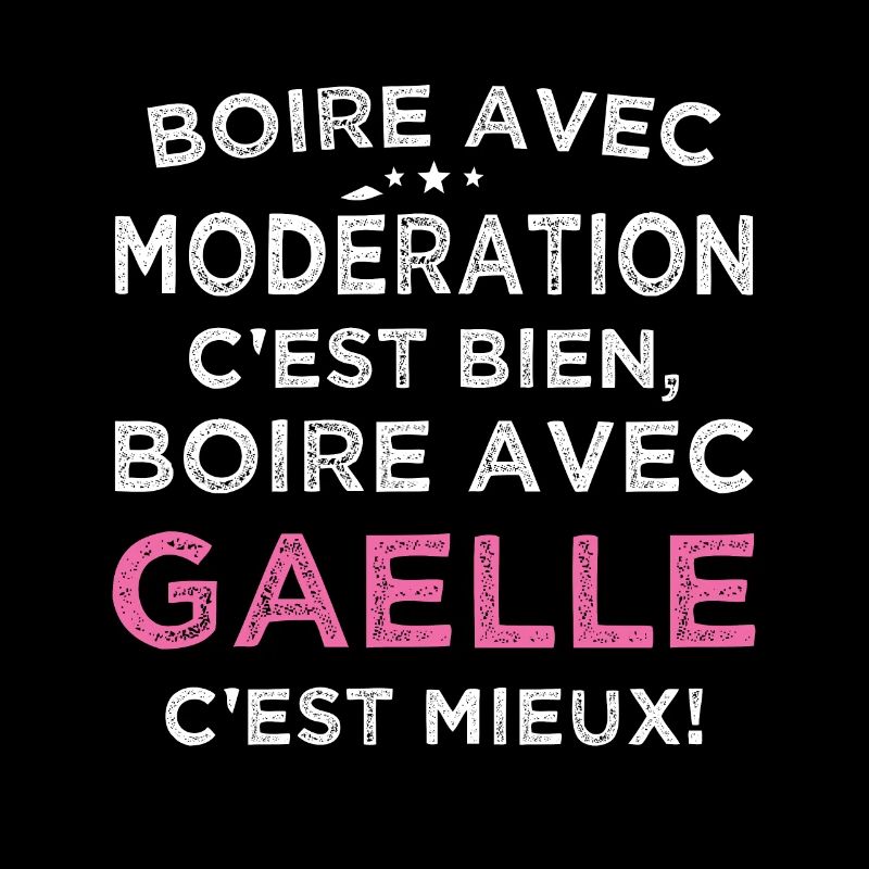 Super Gaelle humorous aperitif drinking with Gaelle