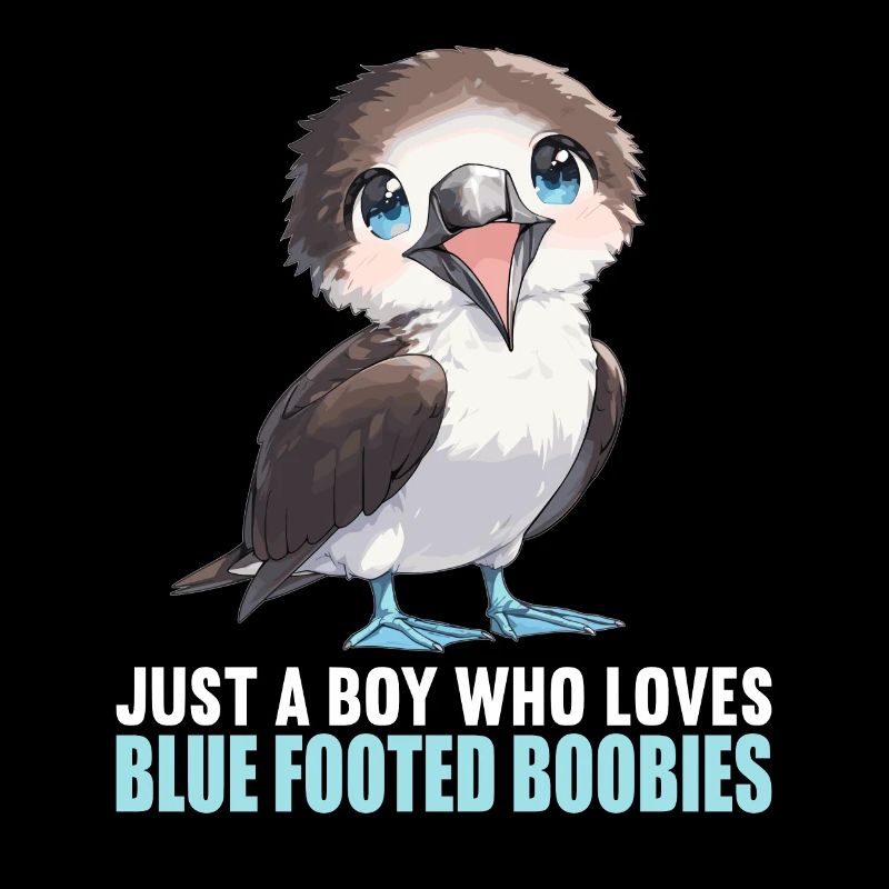 Fou à pieds bleus