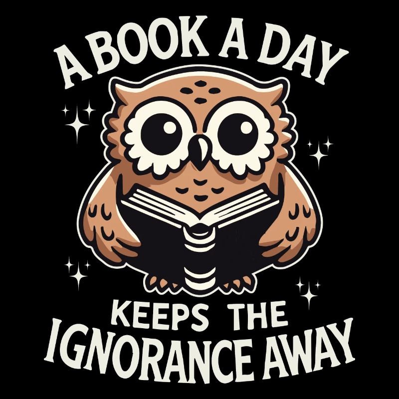 A Book A Day Keeps The Ignorance Away Owl